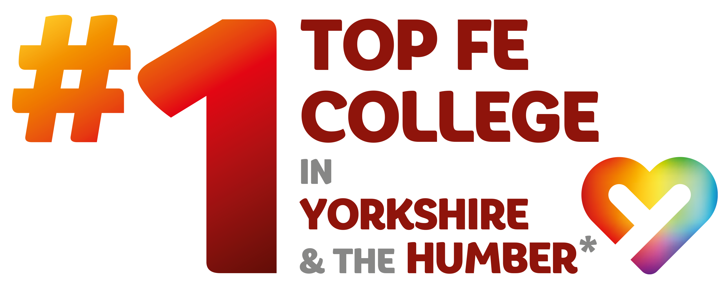 Top FE College in Yorkshire & the Humber logo