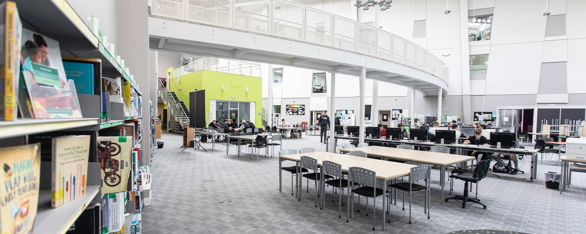 Castleford College’s library and learning resource centre