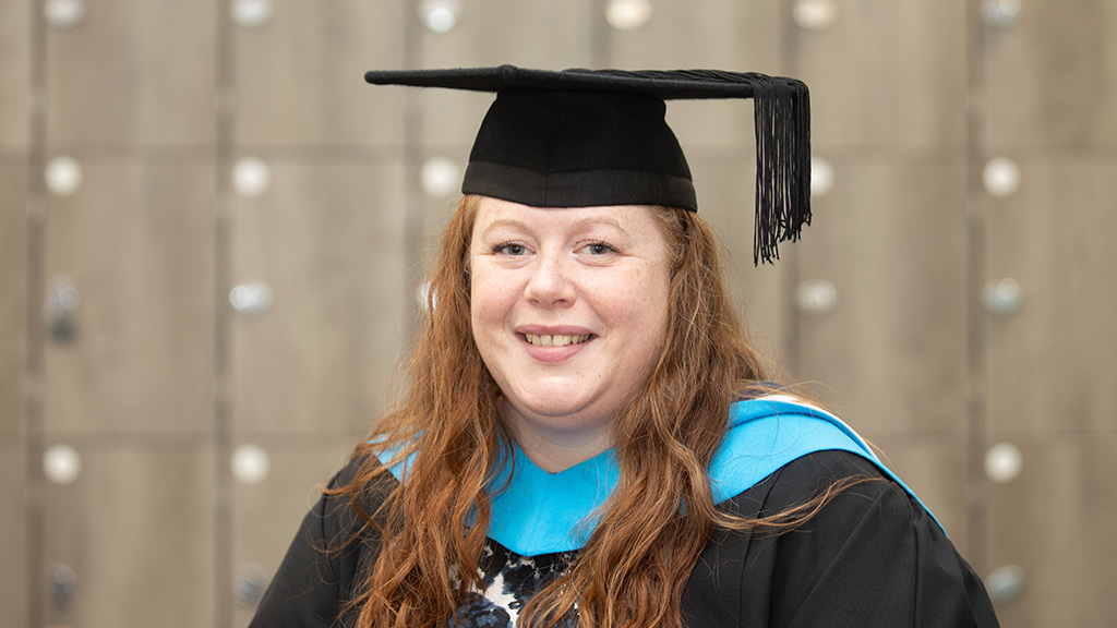 Photo of graduate Sheryl