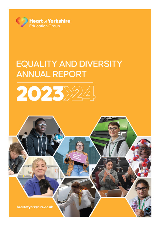 Image of Equality & Diversity Annual Report 2023/24 cover