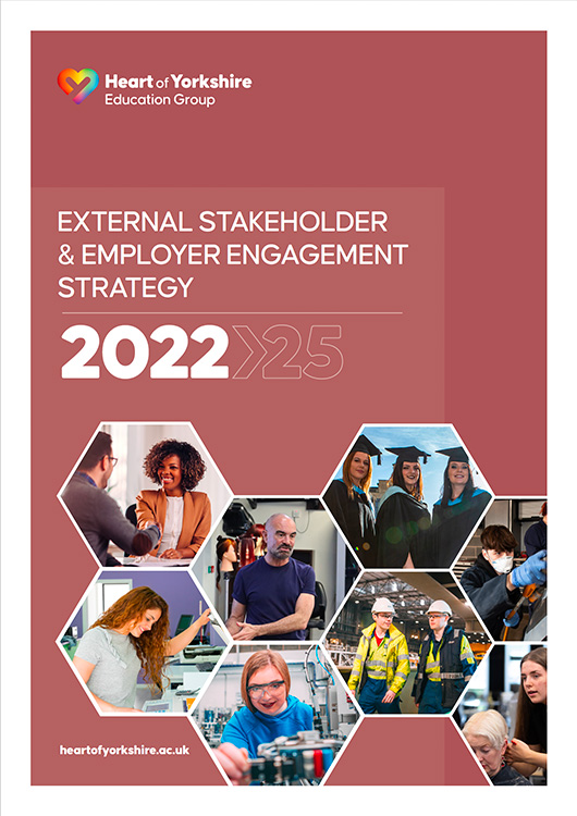 Image of External Stakeholder & Employer Engagement Strategy 2022/25 cover