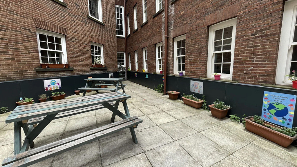 The ‘Quad’ Foundation Learning Outdoor Space