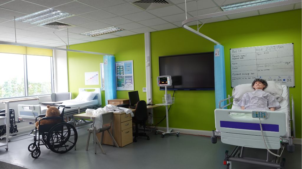 Wakefield College's T Level Hospital Ward